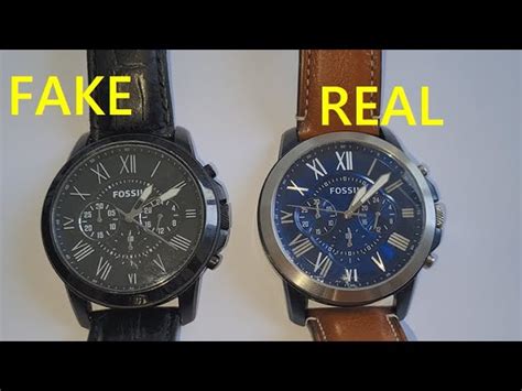 fossil watch original vs fake|fossil watch authenticity check.